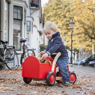 New Classic Toys - Carrier Bike - Red